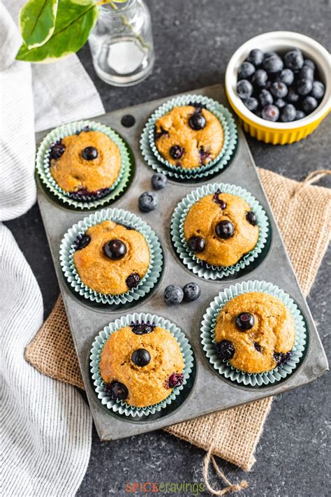 almond-flour-blueberry-muffins-gluten-free-spice image