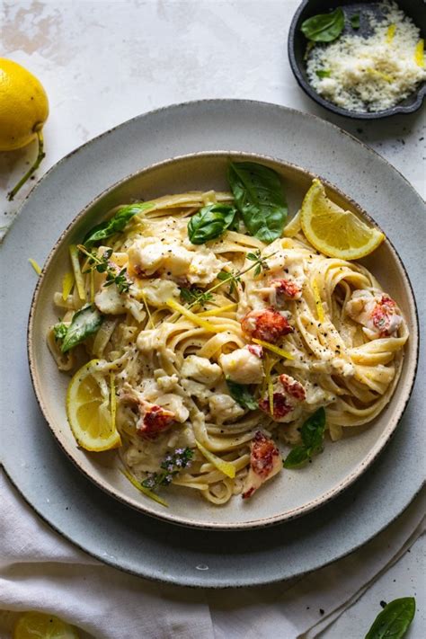 creamy-lemon-pasta-with-lobster-the-best-date-night image