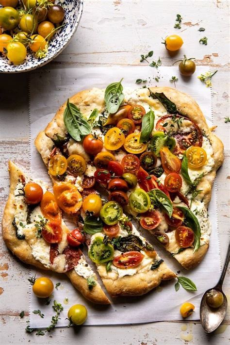 herbed-butter-heirloom-tomato-pizza-half-baked-harvest image