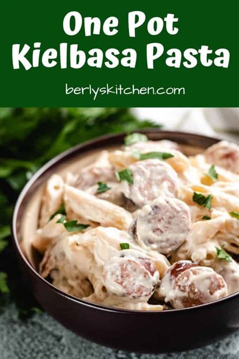 creamy-kielbasa-pasta-berlys-kitchen image