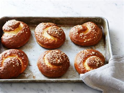 pretzel-rolls-recipe-food-network-kitchen-food-network image