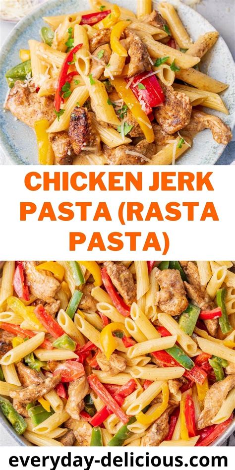 jerk-chicken-pasta-rasta-pasta-everyday-delicious image