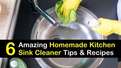 6-amazing-diy-kitchen-sink-cleaner-recipes-tips image