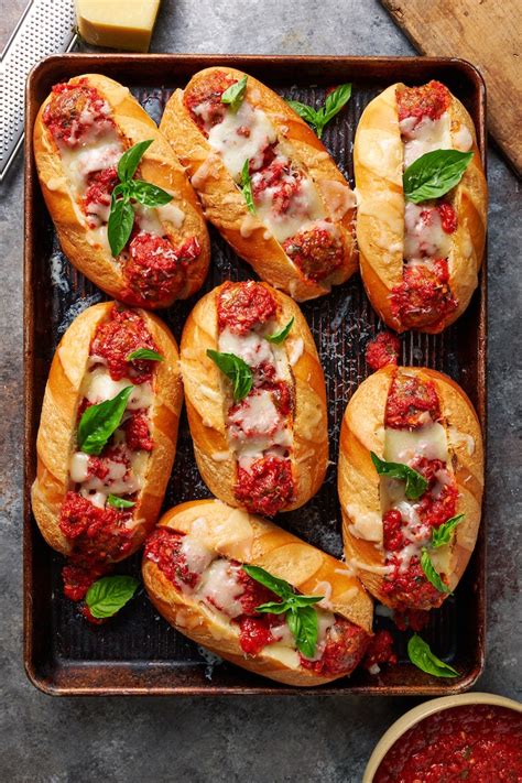 easy-italian-meatball-sub-sandwiches-baker-by-nature image