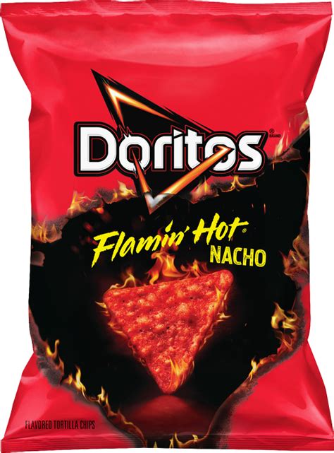 doritos-flamin-hot-nacho-flavored-tortilla-chips image