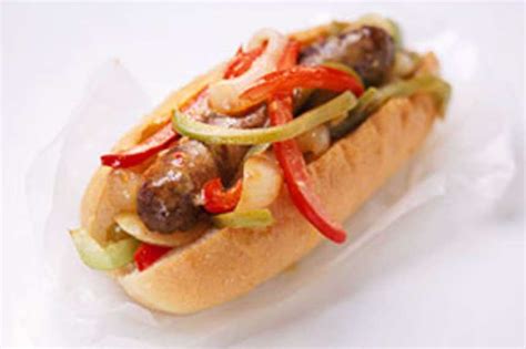 grilled-sausage-and-peppers-hoagie-recipe-foodcom image
