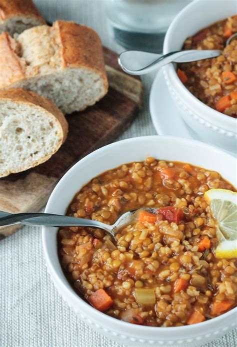 lentil-rice-soup-vegan-gluten-free-veggie-inspired image