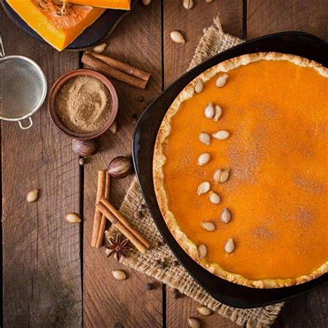 delicious-holiday-pumpkin-pie-with-almond-crust image