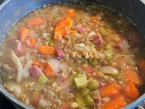 lentil-ham-soup-allrecipes image