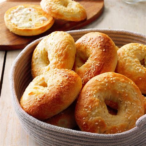 homemade-bagels-recipe-how-to-make-it-taste-of-home image