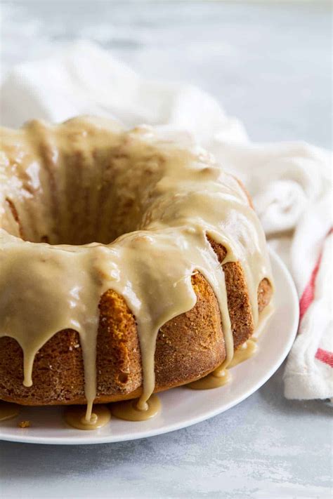 buttermilk-pound-cake-with-caramel-icing-taste-and-tell image