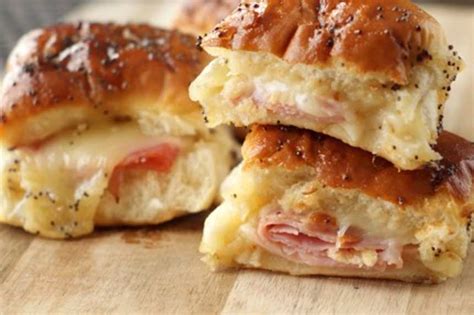 baked-ham-and-cheese-sandwiches image
