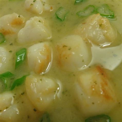 bay-scallops-with-garlic-parsley-butter-sauce-allrecipes image