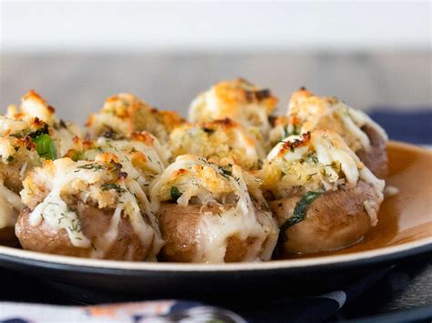 perfect-crab-stuffed-mushrooms-allrecipes image