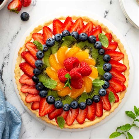 authentic-french-fruit-tart-recipe-lemon image