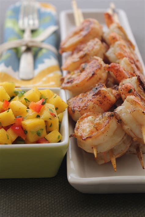 grilled-shrimp-with-mango-salsa-emerilscom image