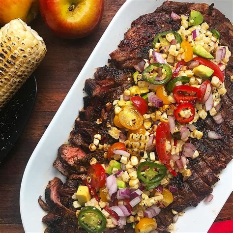 grilled-flank-steak-and-corn-salad-recipe-by-tasty image