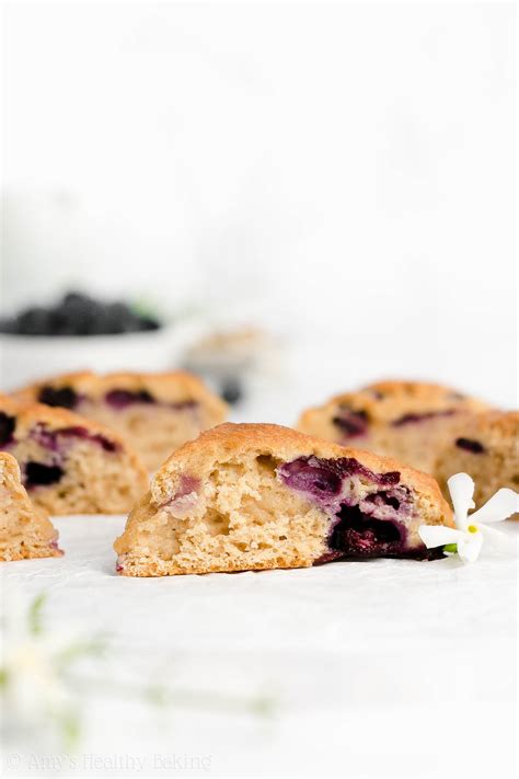 healthy-blueberry-almond-scones-amys-healthy image