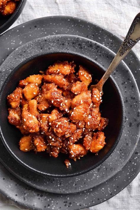 honey-sesame-chicken-recipe-easy-chicken image