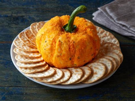 pumpkin-cheese-ball-recipe-food-network-kitchen image