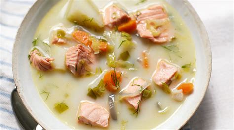 salmon-chowder-recipe-martha-stewart image