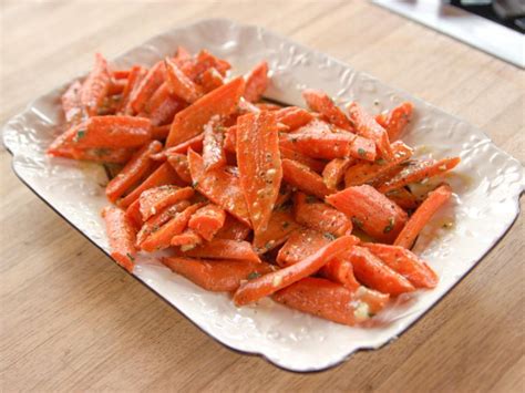 roasted-carrots-with-vinaigrette-recipe-food-network image