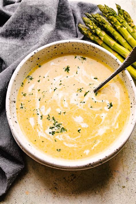 asparagus-soup-recipe-diethood image