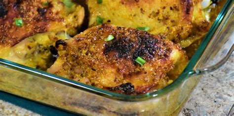 honey-mustard-and-curry-chicken-thighs-allrecipes image