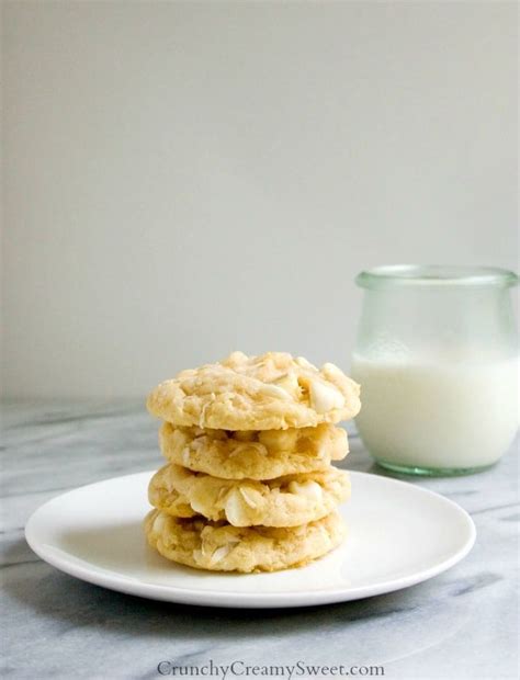 white-chocolate-coconut-cookies-recipe-crunchy image