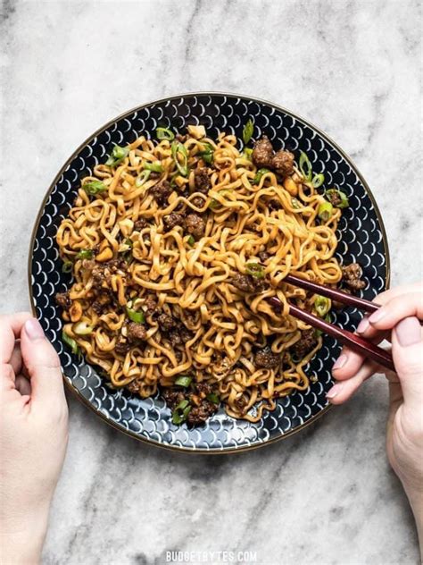pork-and-peanut-dragon-noodles-with-video image