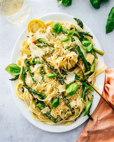 asparagus-pasta-with-lemon-a-couple-cooks image