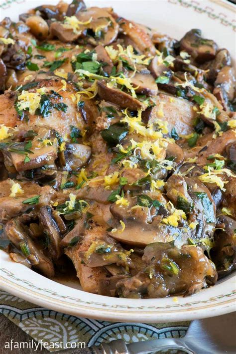 chicken-thighs-with-mushrooms-lemon-and-herbs-a image