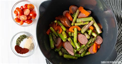 kielbasa-veggie-dinner-in-the-air-fryer image