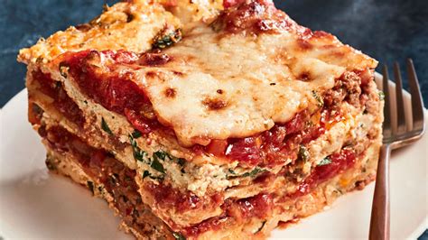 lasagna-with-meat-sauce-recipe-martha-stewart image