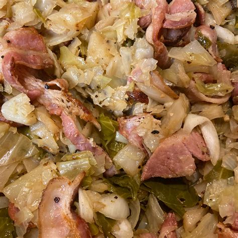 fried-cabbage-with-bacon-allrecipes image