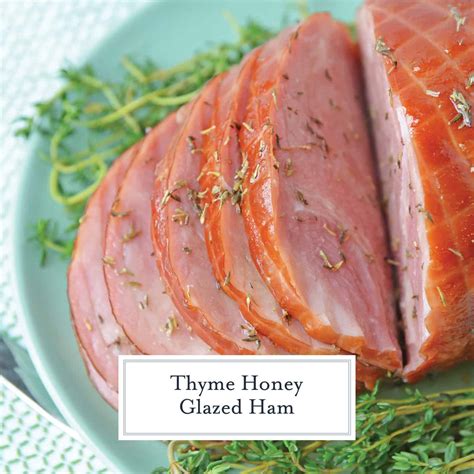 thyme-honey-baked-ham-how-to-make-glaze-for-ham image