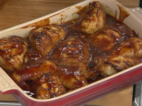 baked-bbq-chicken-recipe-katie-lee-biegel-food image