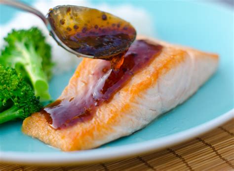 pan-seared-salmon-with-soy-mustard image