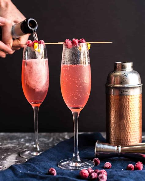cranberry-champagne-cocktail-foodology-geek image