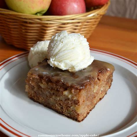 easy-apple-cake-with-caramel-topping-so-good image