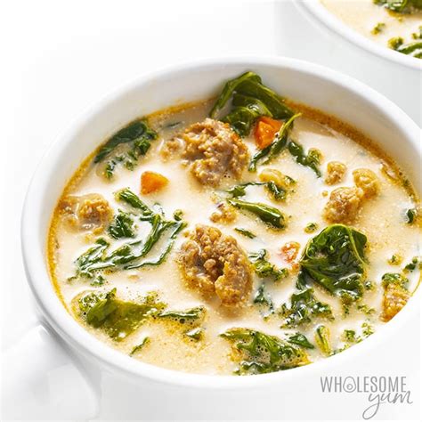 italian-sausage-kale-soup-recipe-wholesome-yum image