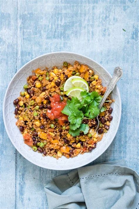 dump-and-start-instant-pot-mexican-quinoa image