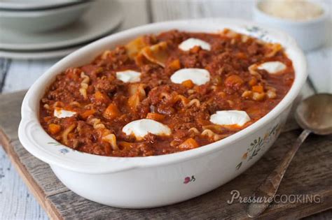 pressure-cooker-instant-pot-sloppy-lasagna image