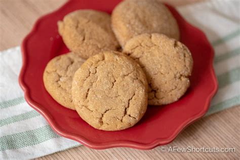 the-best-chewy-ginger-cookie-recipe-a-few-shortcuts image
