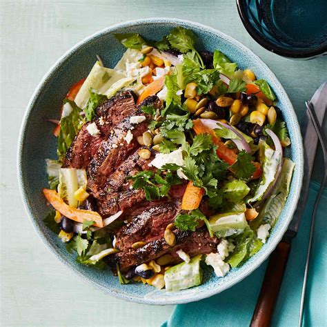9-grilled-steak-salad-recipes-eatingwell image