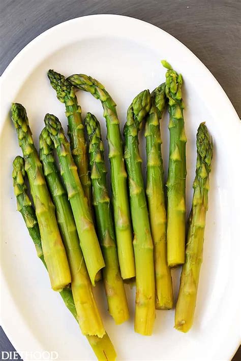 asparagus-with-lemon-butter-sauce-recipe-diethood image