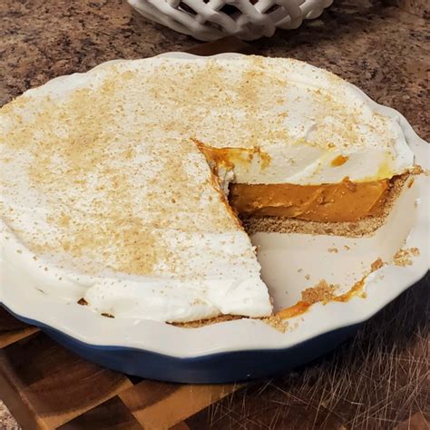 pumpkin-pudding-pie-allrecipes image