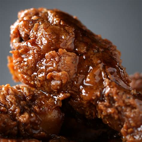 crispy-honey-glazed-fried-chicken image