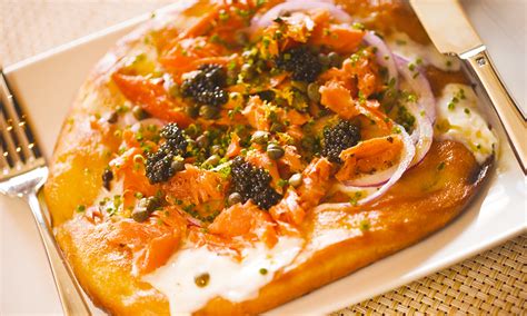 wolfgang-pucks-spago-style-smoked-salmon-pizza image