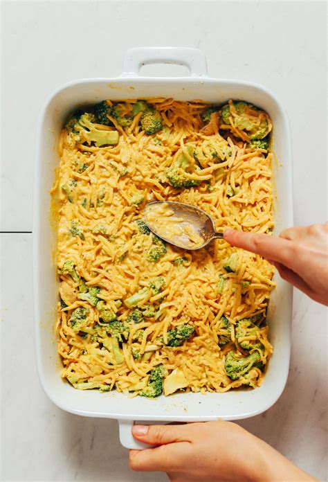 cheesy-broccoli-hashbrown-bake-oil-free-minimalist image